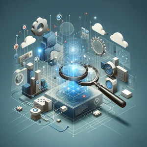 Illustrazione concettuale della Robotic Process Automation con software Automation Anywhere.